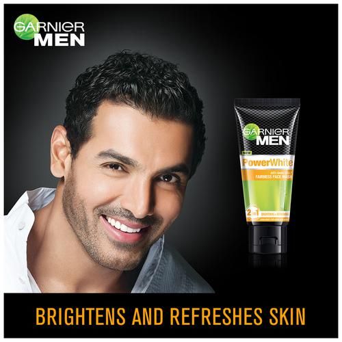 Garnier Men Power White Anti-Dark Cells Fairness Face Wash