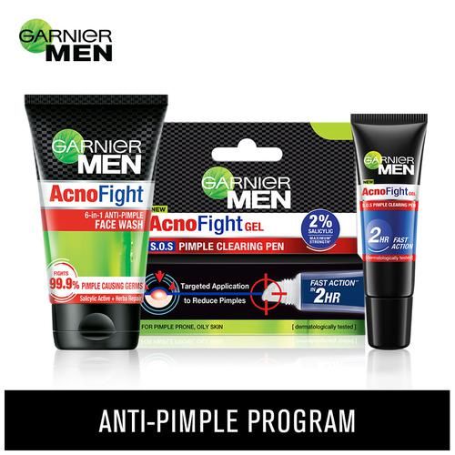 Garnier Men Acno Fight Anti-Pimple Face Wash