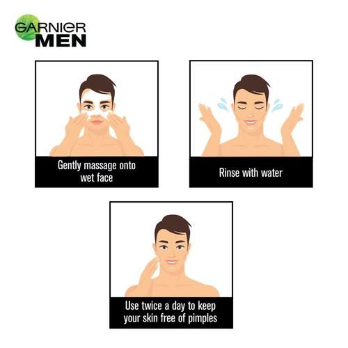 Garnier Men Acno Fight Anti-Pimple Face Wash