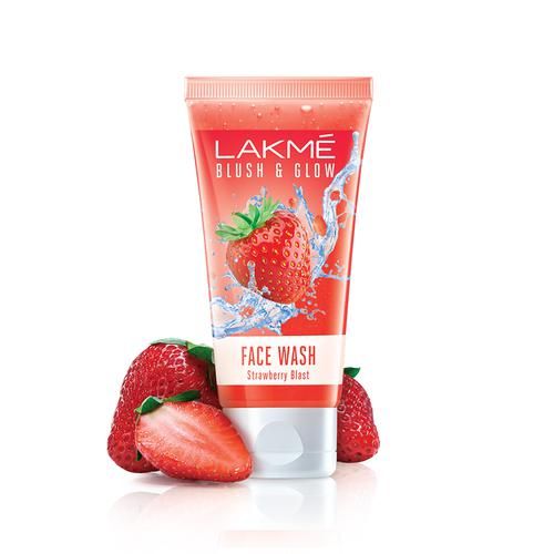 Lakme Face Wash - Blush & Glow Strawberry Gel