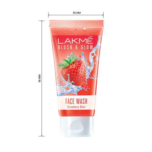 Lakme Face Wash - Blush & Glow Strawberry Gel