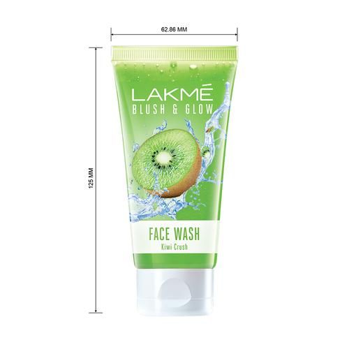 Lakme Blush & Glow Kiwi Freshness Gel Face Wash With Kiwi Extracts