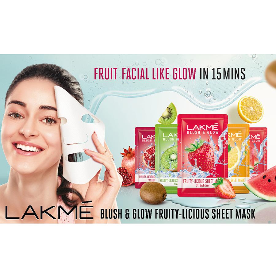 Lakme Blush & Glow Lemon Sheet Mask