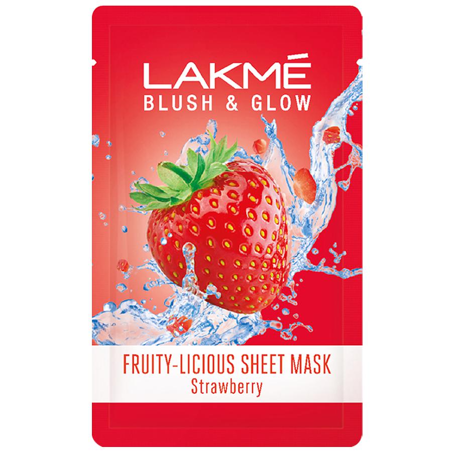 Lakme Blush & Glow Strawberry Sheet Mask