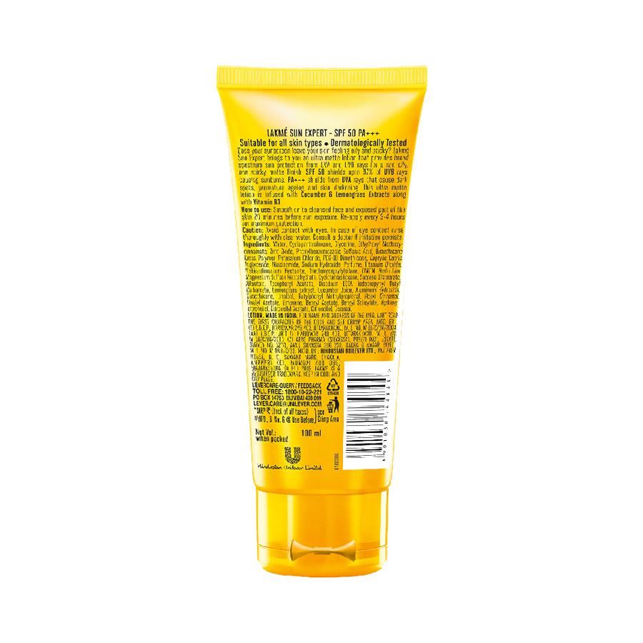 Lakme Sun Expert SPF 50 Ultra Matte Lotion