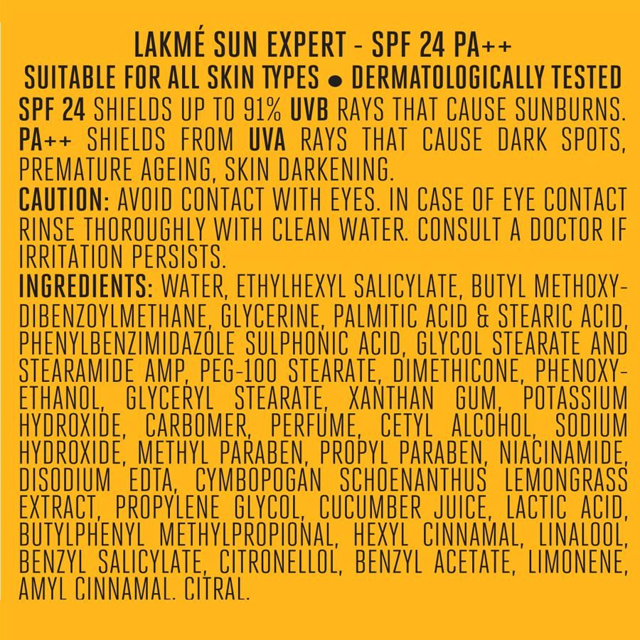 Lakme Sun Expert SPF 24 Ultra Matte Lotion