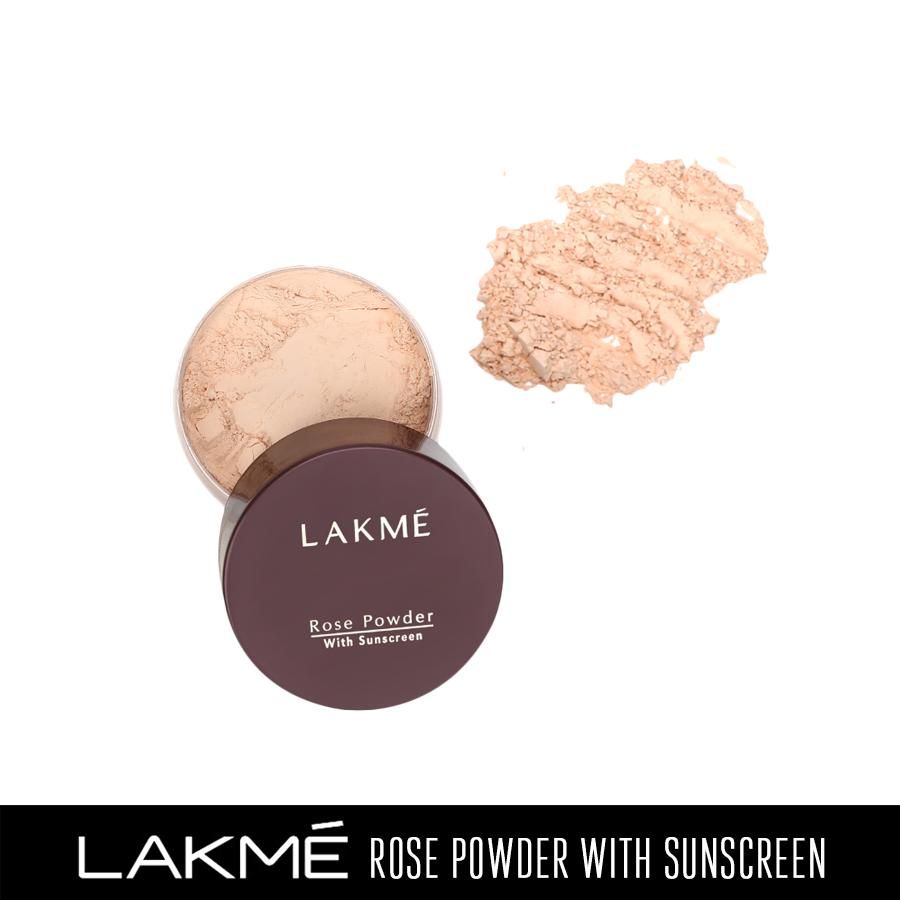 Lakme Rose Face Powder, 40 g Soft Pink