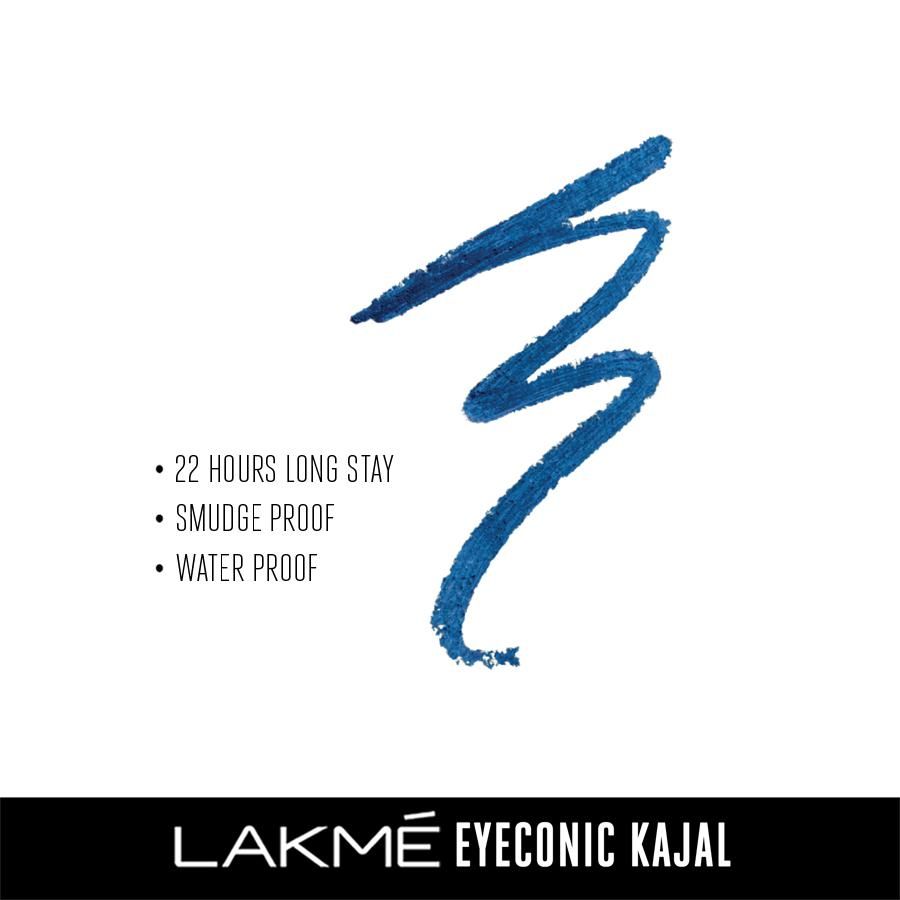 Lakme Eyeconic Kajal, 0.35 g Royal Blue