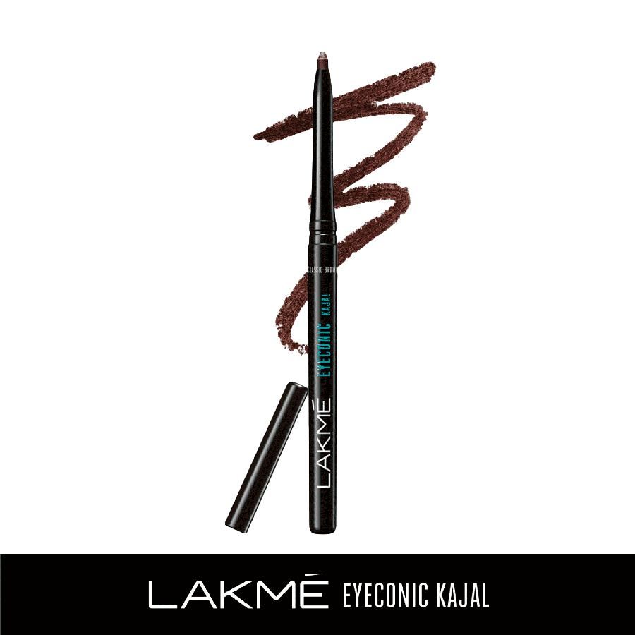 Lakme Eyeconic Kajal, 0.35 g Brown