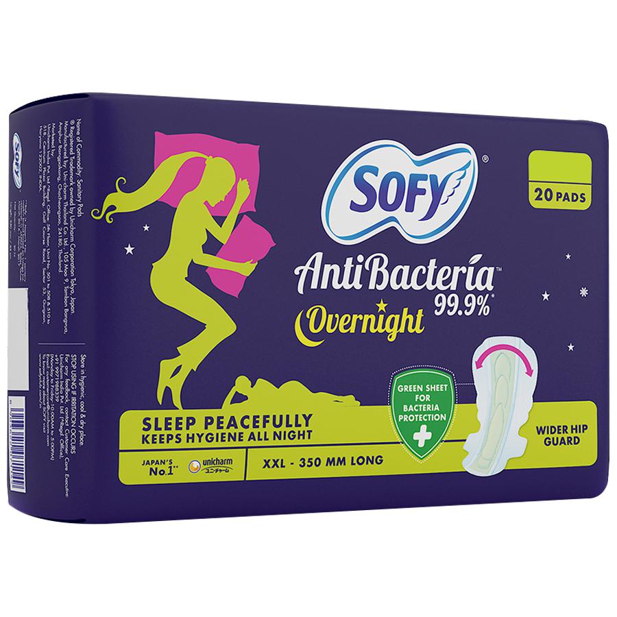 Sofy Antibacteria Overnight Pads - XXL