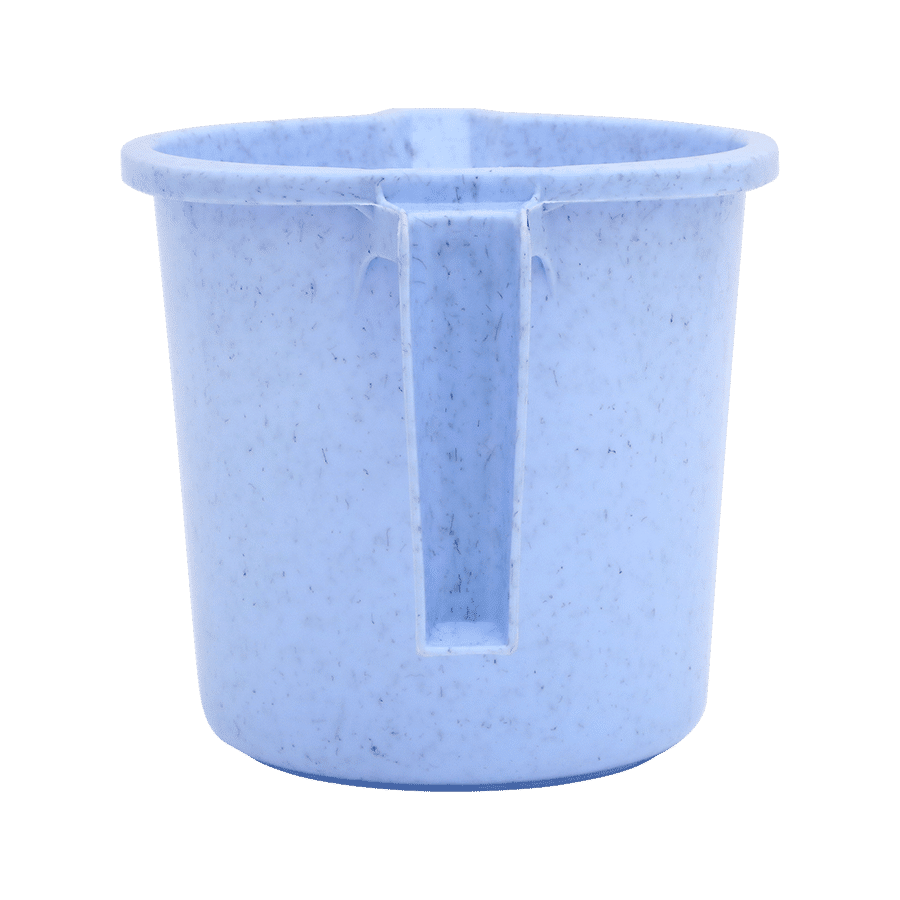 Premium Plastic Bathing Mug - Sky Blue