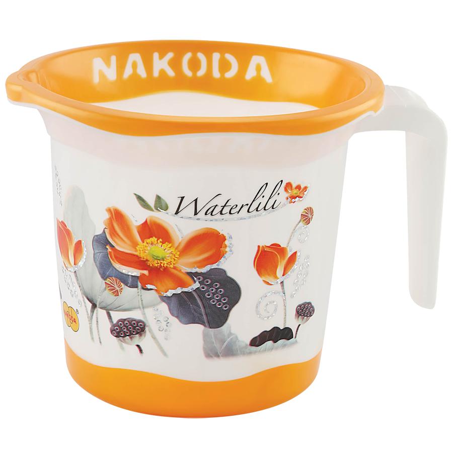 Nakoda Pixel Printed Designer Bath Mug -  1 L