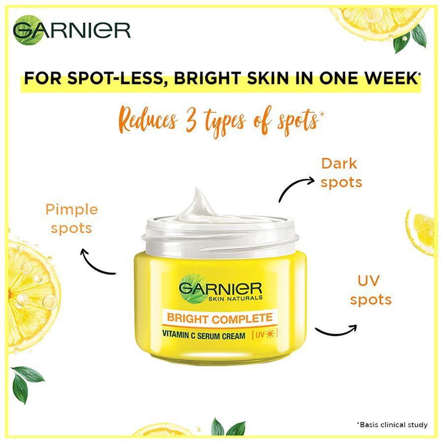 Garnier Light Complete Serum Cream With SPF 40/PA +++,