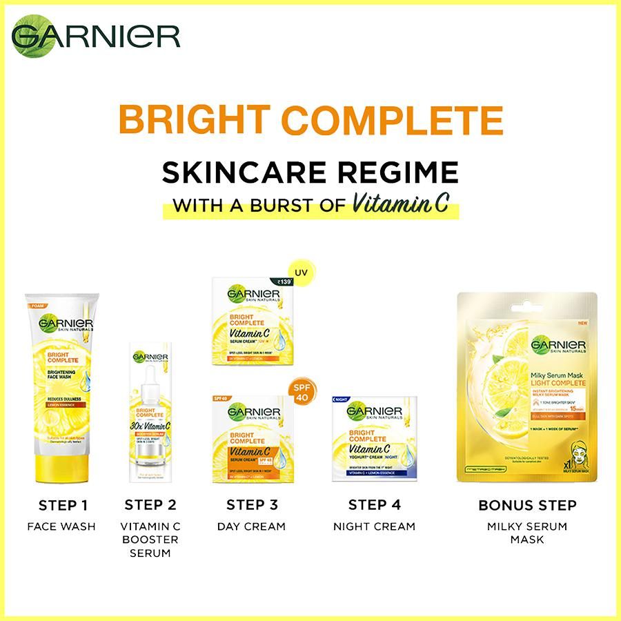 Garnier Skin Naturals - Light Complete White Face Wash,