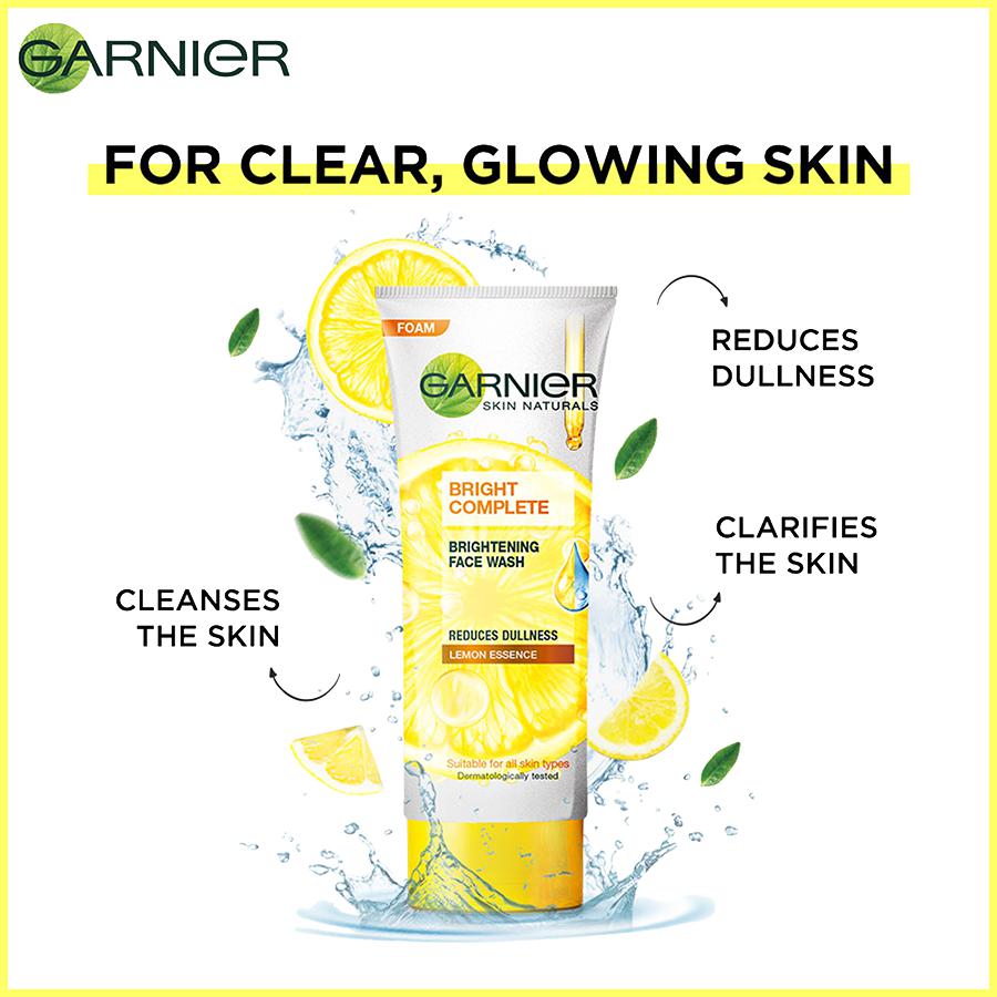 Garnier Skin Naturals - Light Complete White Face Wash,