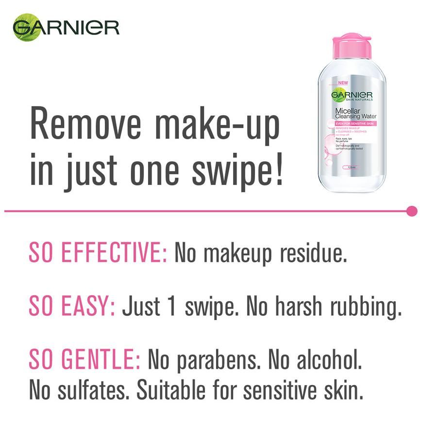 Garnier Skin Naturals - Micellar Cleansing Water Make-Up