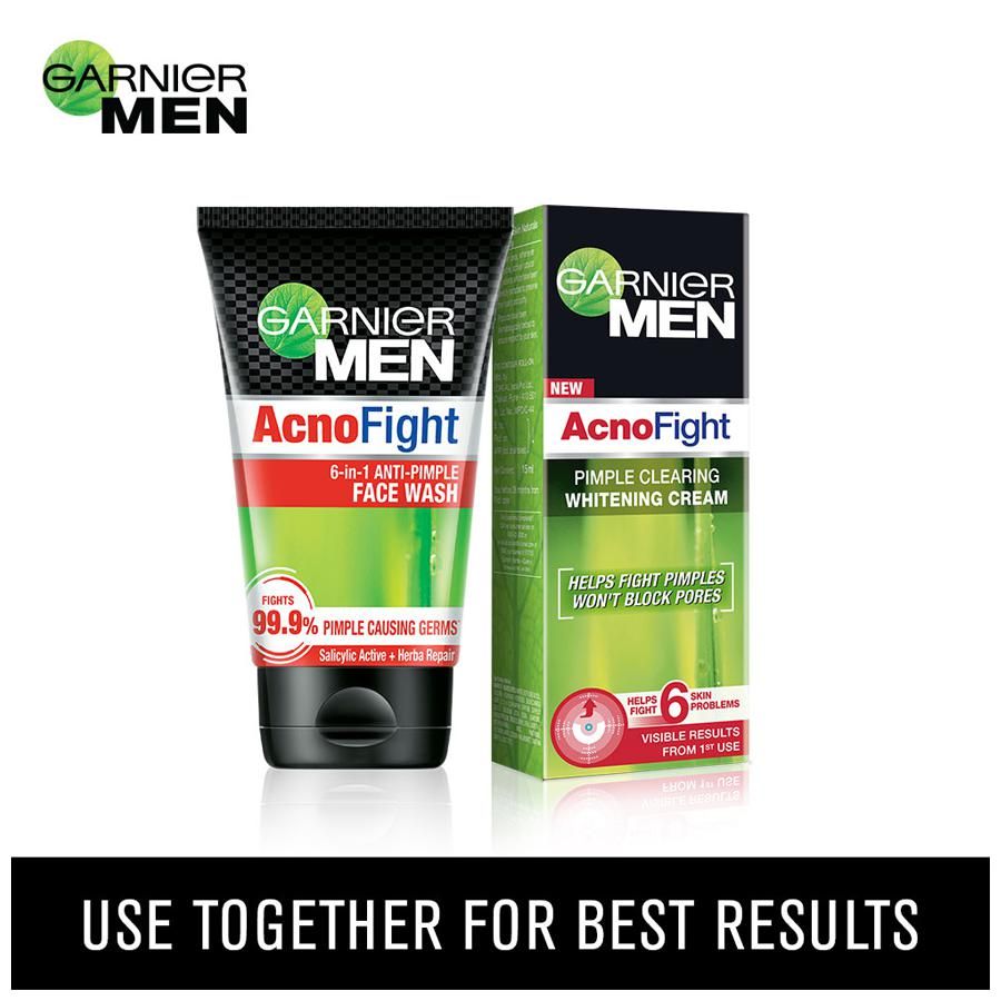 Garnier Men Acno Fight Pimple Clearing Whitening Day Cream