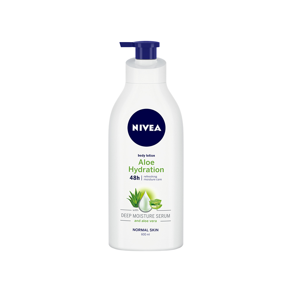 Nivea Body Lotion, Aloe Hydration, With Aloe Vera, For Men & Women