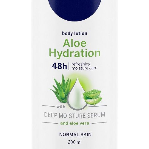 Nivea Body Lotion, Aloe Hydration, With Aloe Vera, For Men & Women