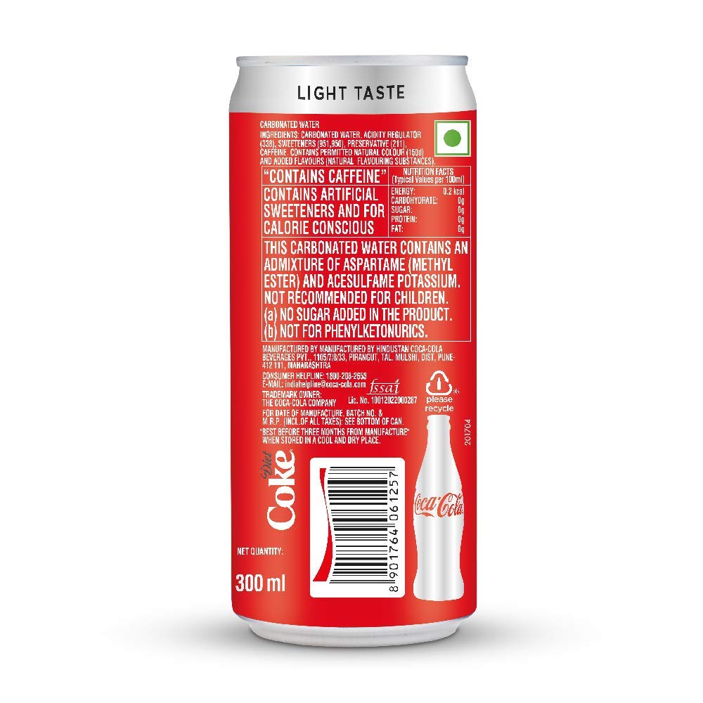 Coca Cola Diet Coke Soft Drink