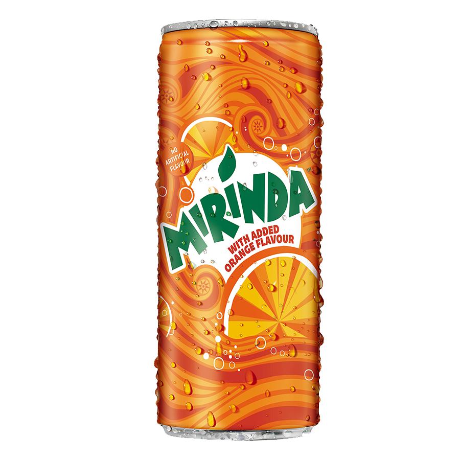 Mirinda Soft Drink - Orange, Can