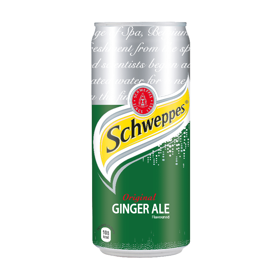 Schweppes Soda - Original Ginger Ale Can