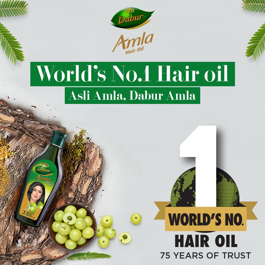 Dabur Amla Hair Oil - For Strong, Long & Thick Hair