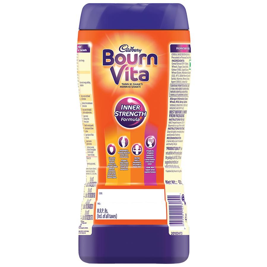 Cadbury Chocolate Health Drink - Bournvita (Jar)