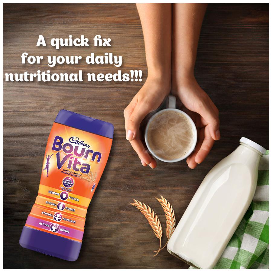 Cadbury Chocolate Health Drink - Bournvita (Jar)