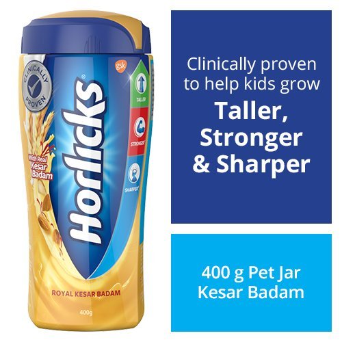 Horlicks Health & Nutrition drink Pet Jar (Kesar Badam)