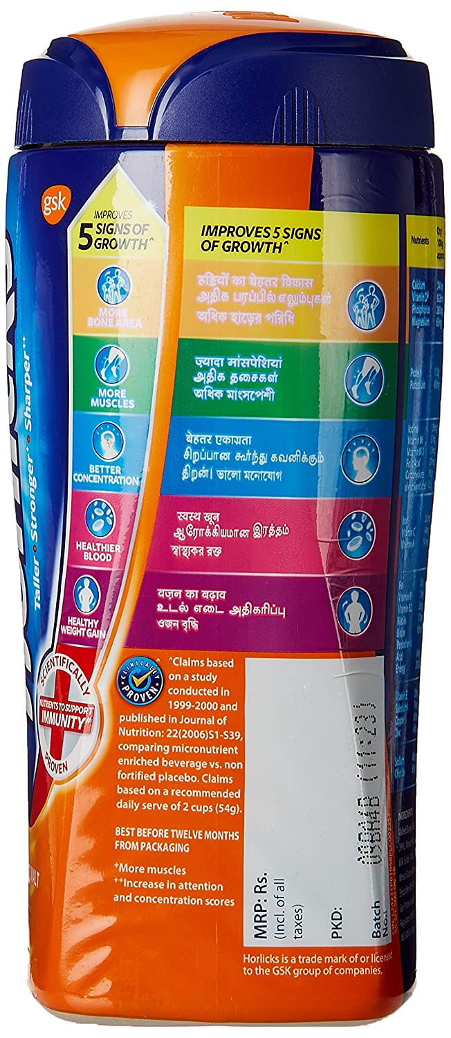 Horlicks Health and Nutrition Drink  (Classic Malt)