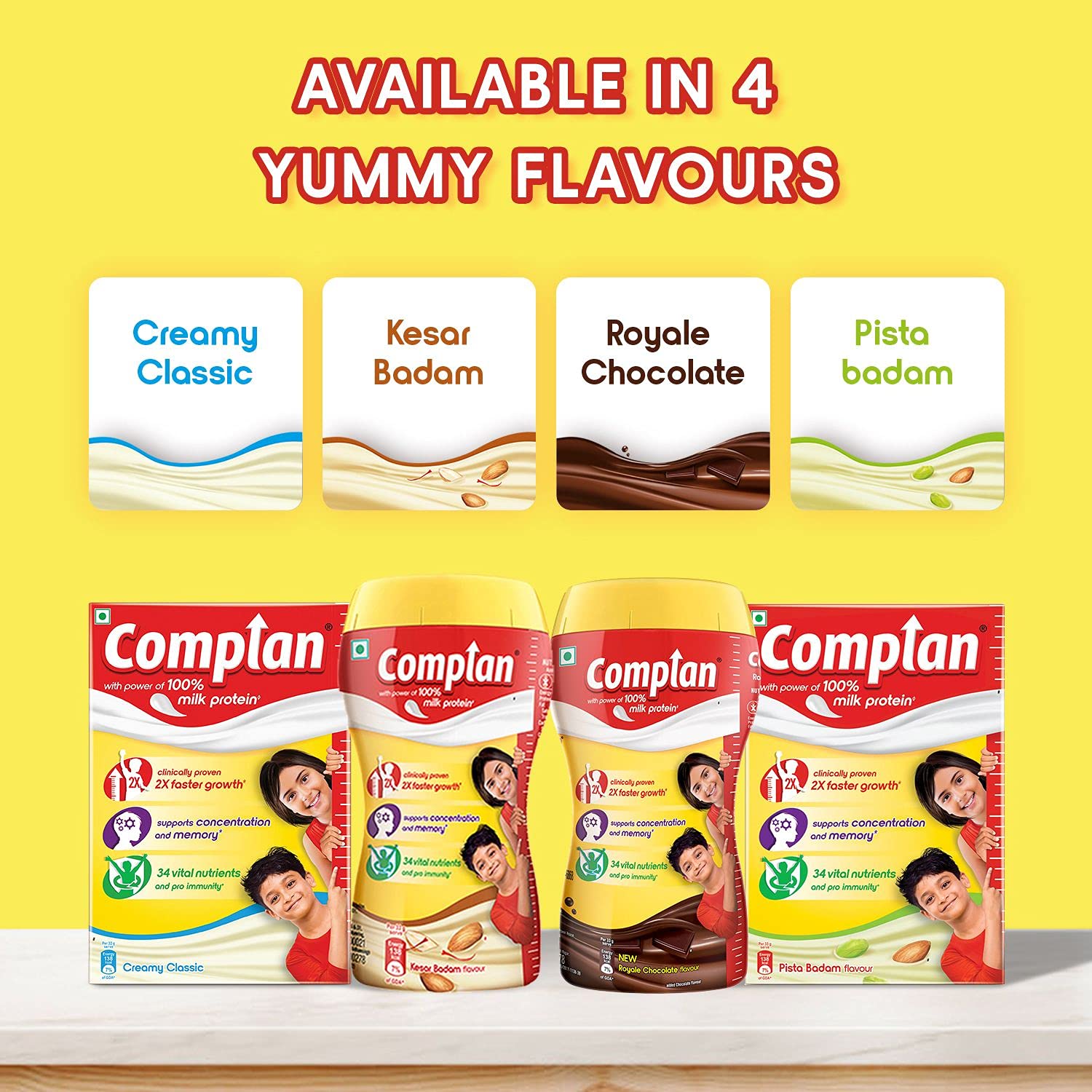 Complan Nutrition and Health Drink Kesar Badam