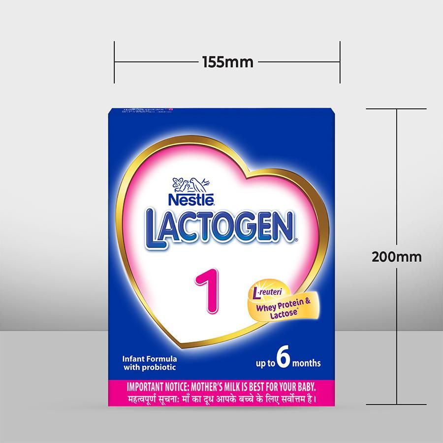 Nestle Lactogen Infant Formula Powder - Stage 1, Up to 6 Months,