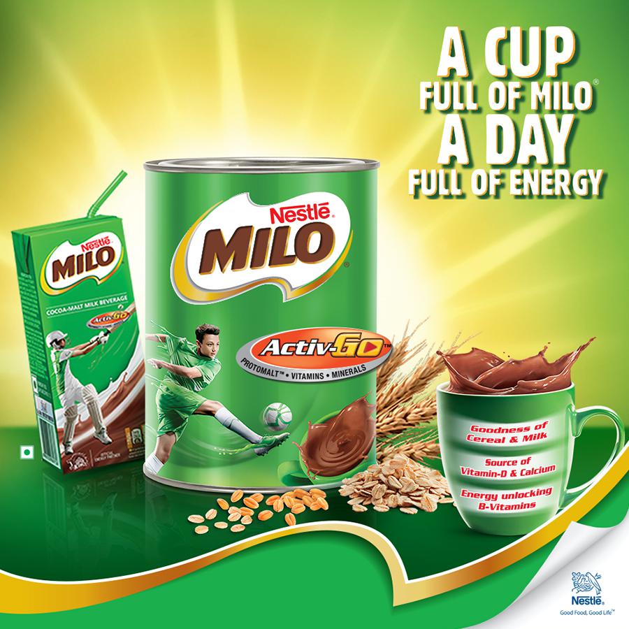 Nestle Milo Cocoa-Malt Milk Beverage,