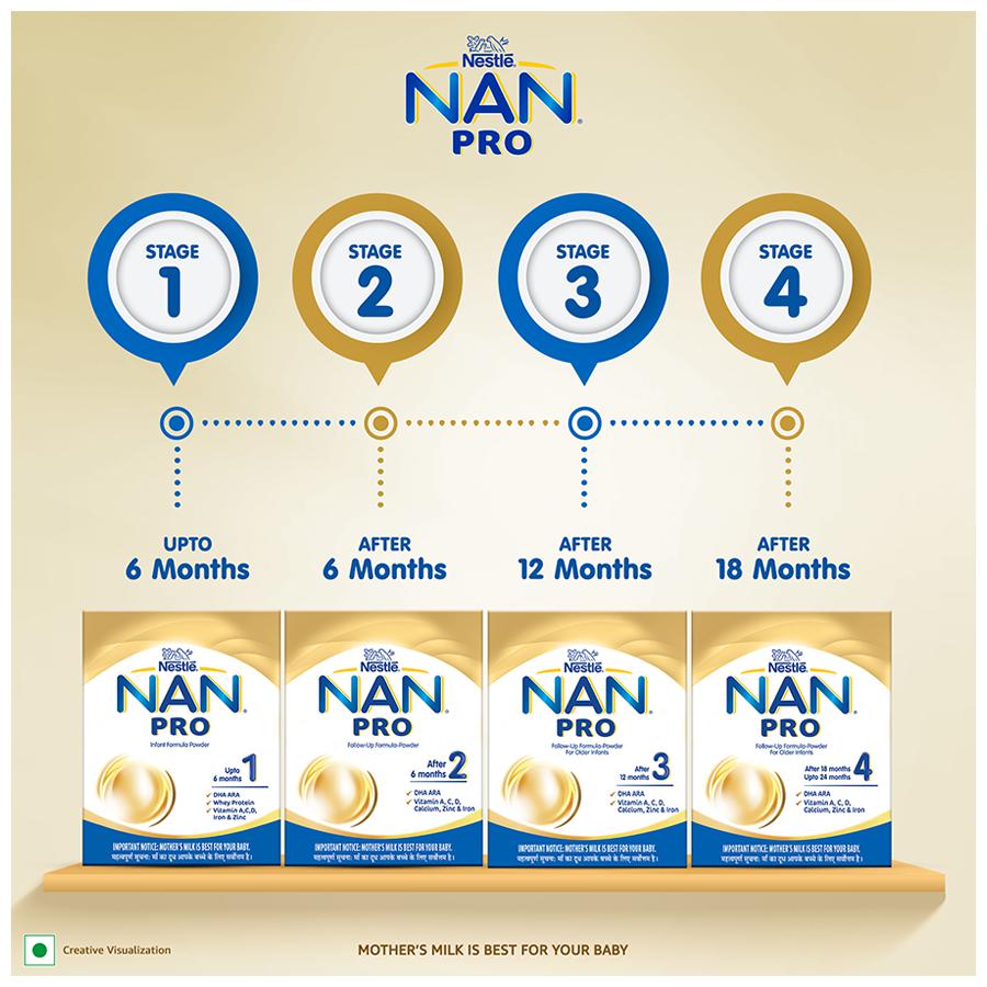 Nestle Nan Pro 3 Follow-Up Formula- Stage 3, After 12 months