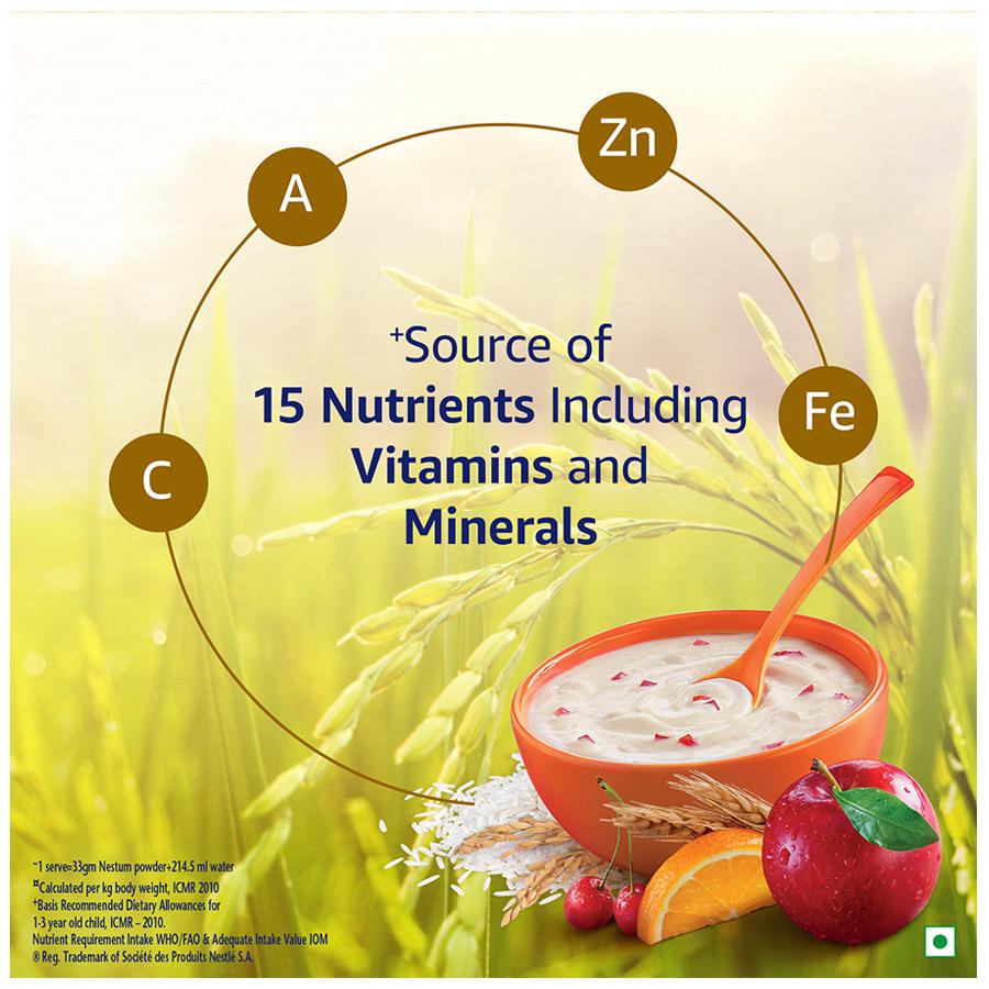 Nestle Nestum Stage 3 Infant Cereals - Rice Fruits, 10 to 24 Months