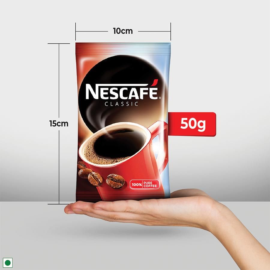 Nescafe Classic 100% Pure Instant Coffee  (pouch)