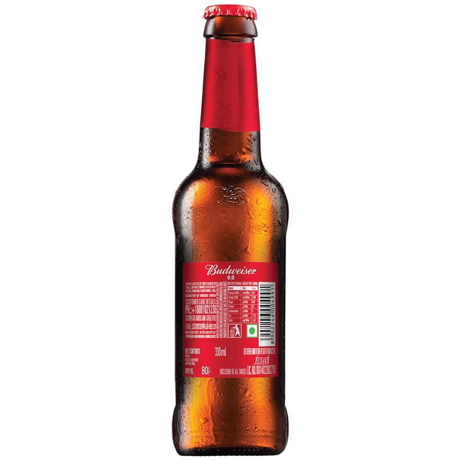 Budweiser 0.0 Non-Alcoholic Beer