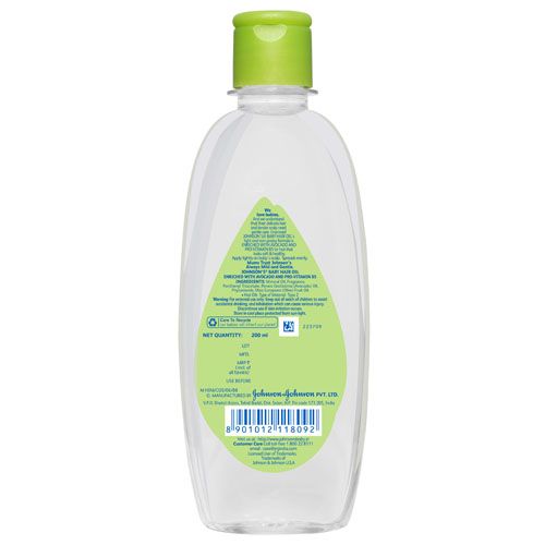 Johnson's baby Baby Hair Oil - Avocado & Pro-Vitamin B's