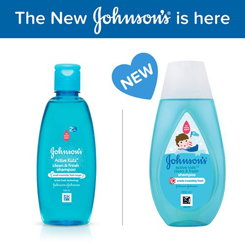 Johnson's baby Active Kids Shampoo - Clean & Fresh