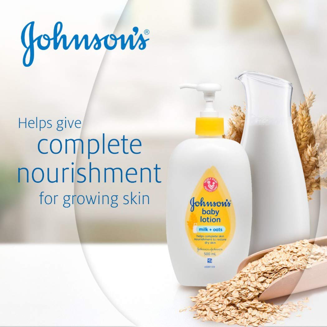 Johnson & Johnson'S Baby Milk + Oats Baby Lotion