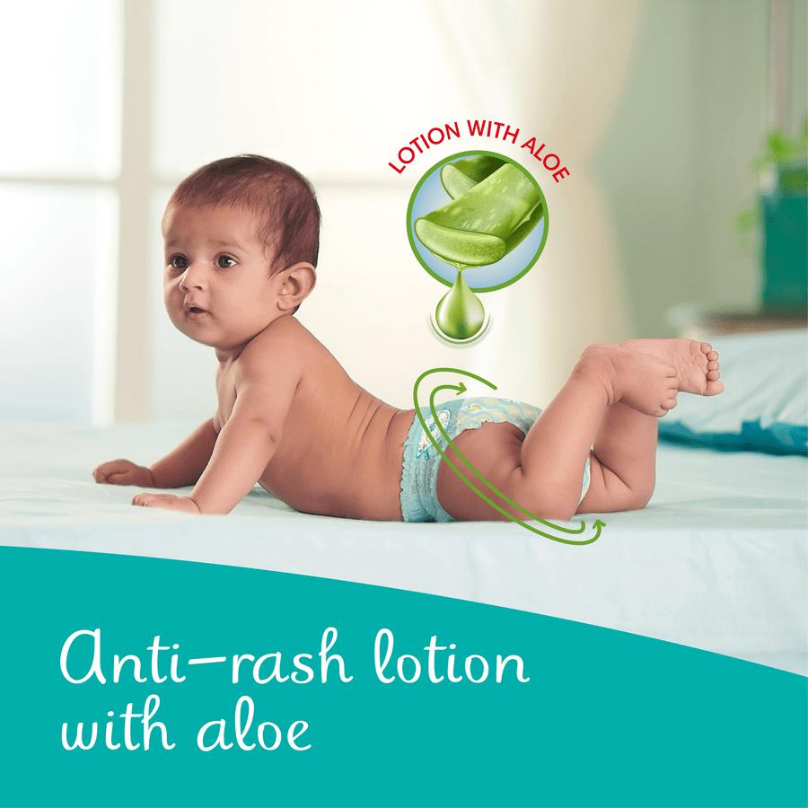 Protection Diaper Pants - Lotion With Aloe Vera, Ultra Absorb Core New BornPampers All-Roun