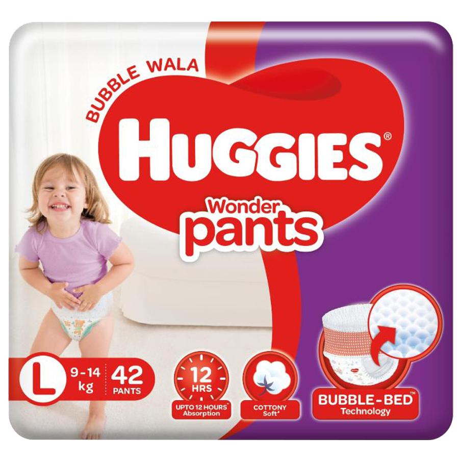 Huggies Wonder Pants - Large, 42 pcs