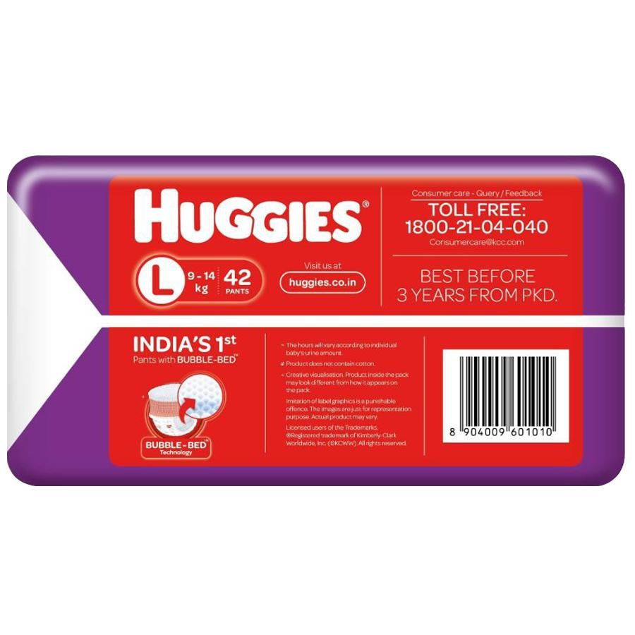 Huggies Wonder Pants - Large, 42 pcs