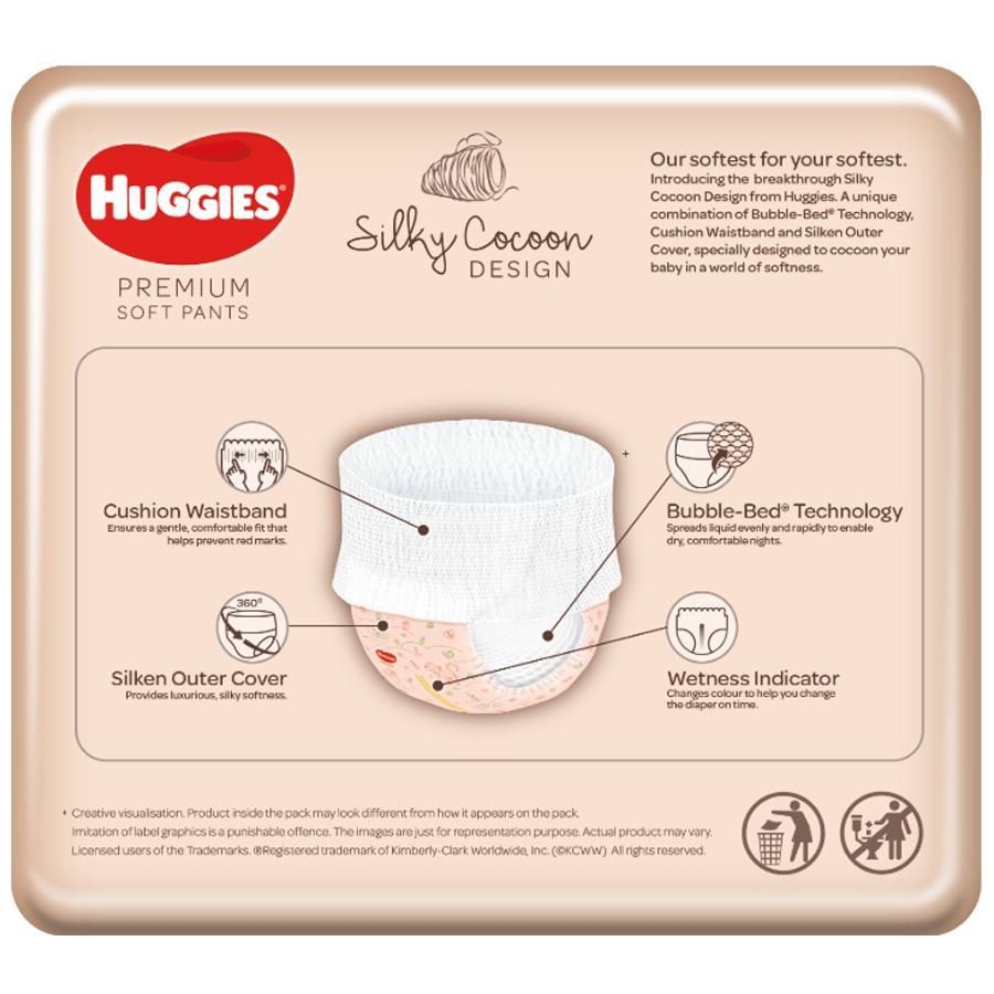 Huggies Premium Soft Diaper Pants - Small, 82 pcs