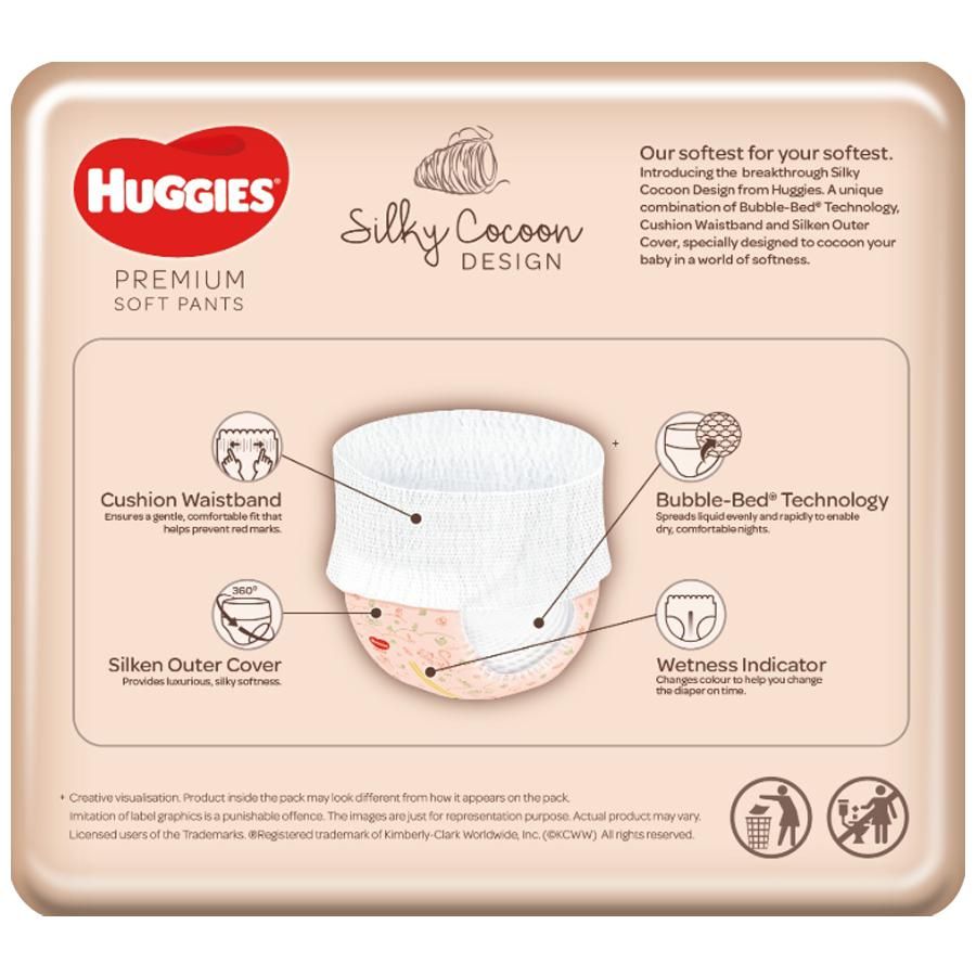 Huggies Premium Soft Diaper Pants - Small, 28 pcs