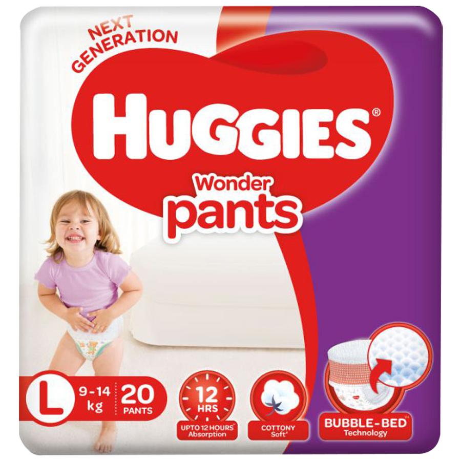 Huggies Wonder Diaper Pants - Large Size, 20 pcs