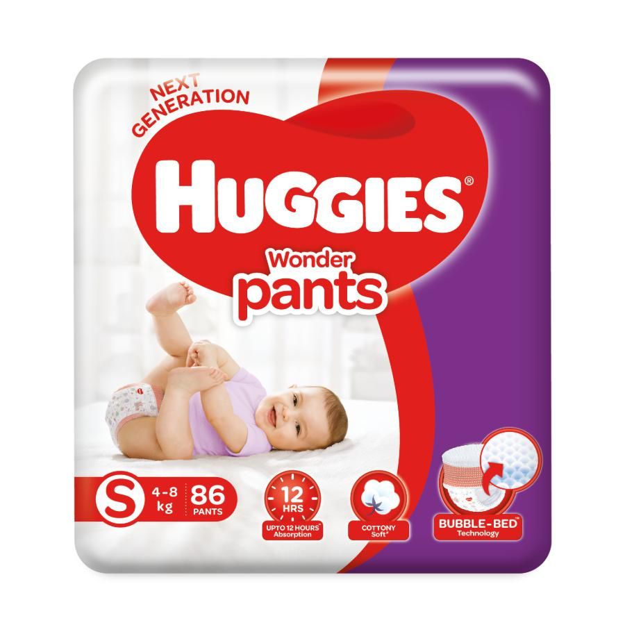 Huggies Wonder Pants Small - 86 Diapers, 86 pcs