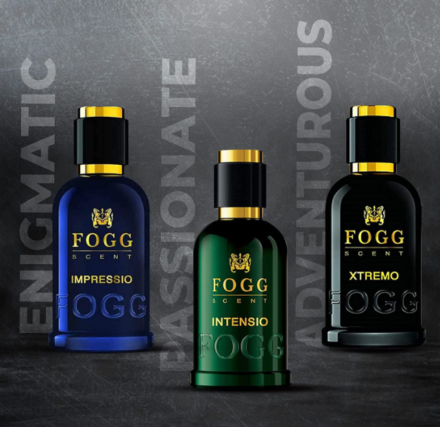 Fogg Xpressio Scent, Eau De Parfum, Men’s Perfume, Long-lasting Fresh & Powerful Fragrance, 100ml