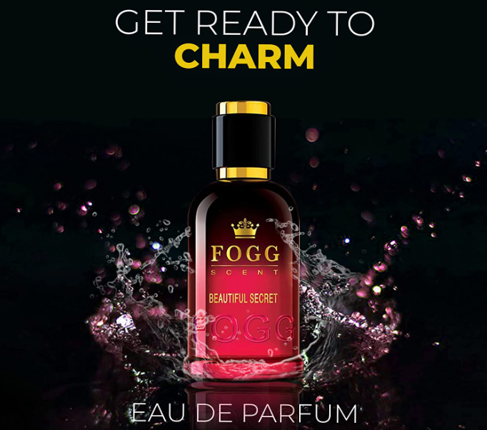 Fogg Beautiful Secret Scent, Eau De Parfum, Women’s Perfume, Long-lasting Fresh & Floral Fragrance, 100ml